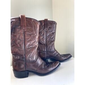 Durango brown cowboy boots size 9